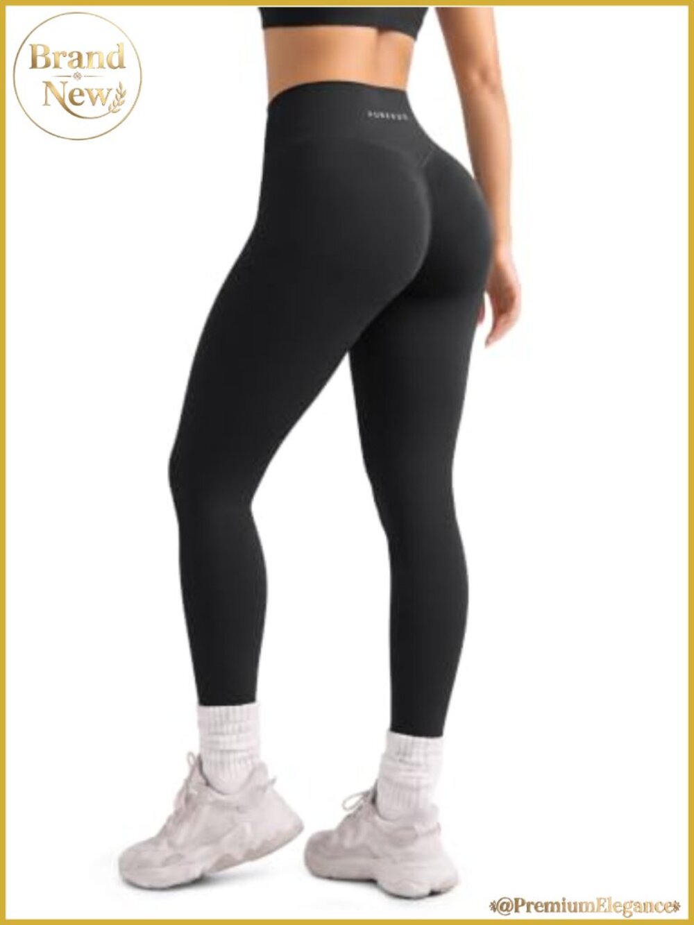 Hidden Scrunch Butt Lifting Leggings Tummy Control Yoga Pants Seamless